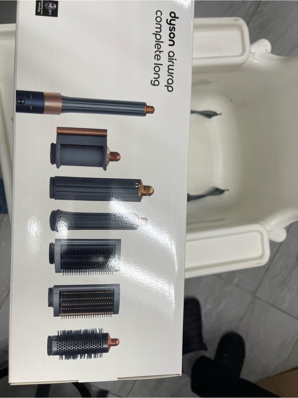 Dyson Black and Copper Men’s Styling Attachment Set